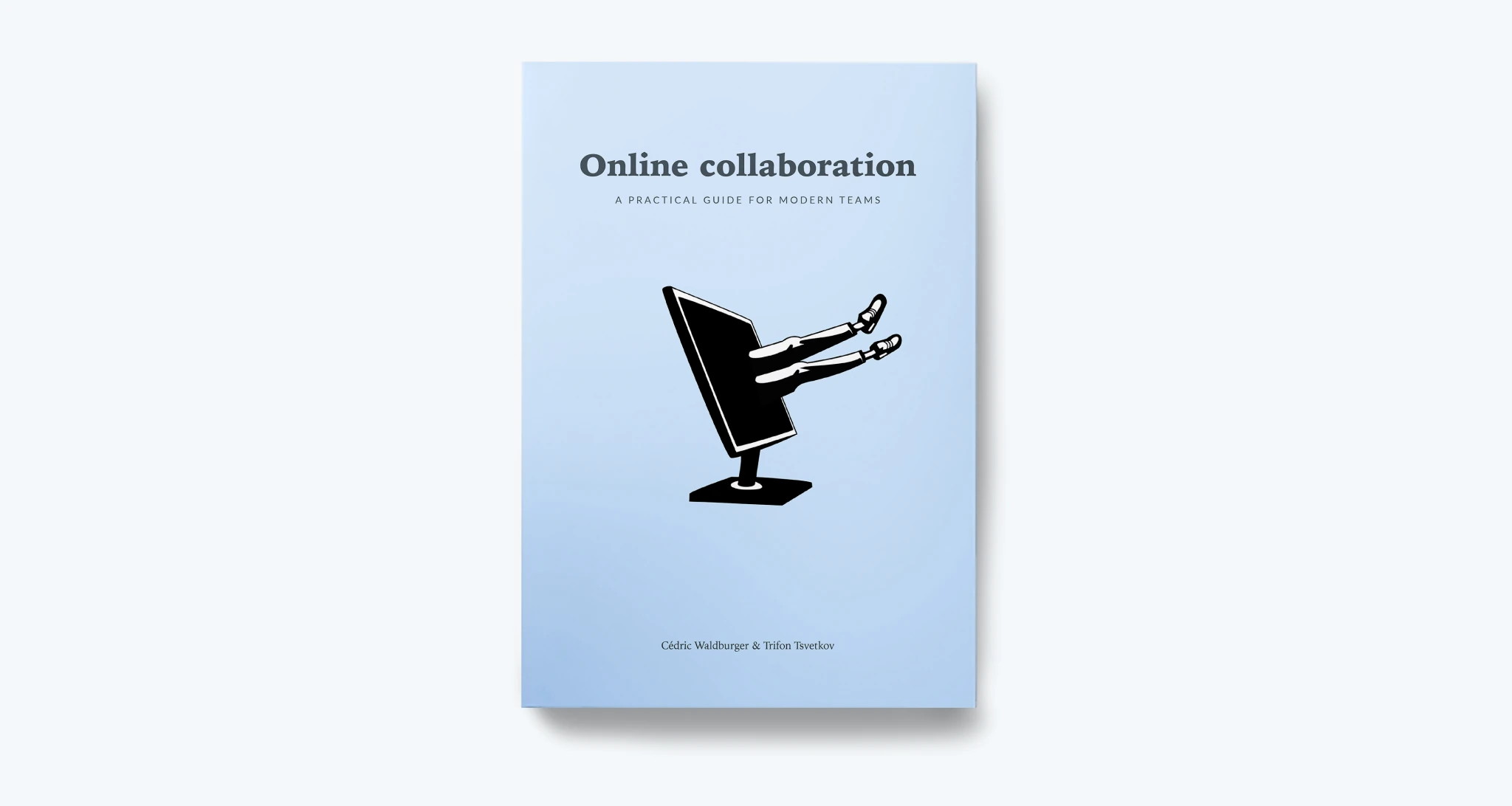 Sendtask online collaboration book cover and remote collaboration materials